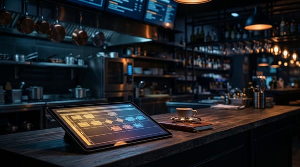 Streamlining Restaurant Workflows with Swimlane Diagrams